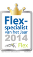 Flex specialist van het jaar 2014 Flex specialist van het jaar 2014
